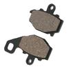 For Kawasaki ZR400 93-95 ZRX400 1998-2001 ZXR400 93-94 ZR550 92-99 Motorcycle Rear Brake Pads