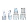 1 Pezzo Connettore Rapido NPT 1/4 Tipo USA Connettore per Tubo in Metallo PM SM PF SF Connettore per Raccordi Pneumatici