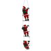 Christmas Santa Claus Climbing Ladder Doll Christmas Tree Hanging Decoration Indoor Door Wall Xmas Pendant New Year Gifts