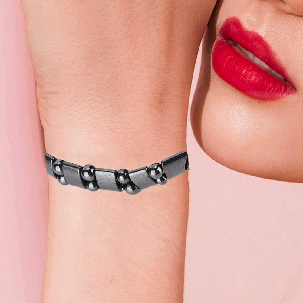Fashionable Health Care Magnetic Therapy Bracelet Losing Weight Bracelet (Double Sided Arc)