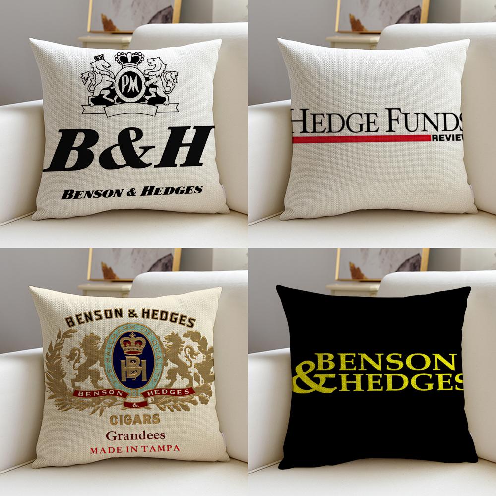 Premium BBenson HedgesS Cushion Cover Pcs Linen Throw Pillow Covers X X Modern Home Decor