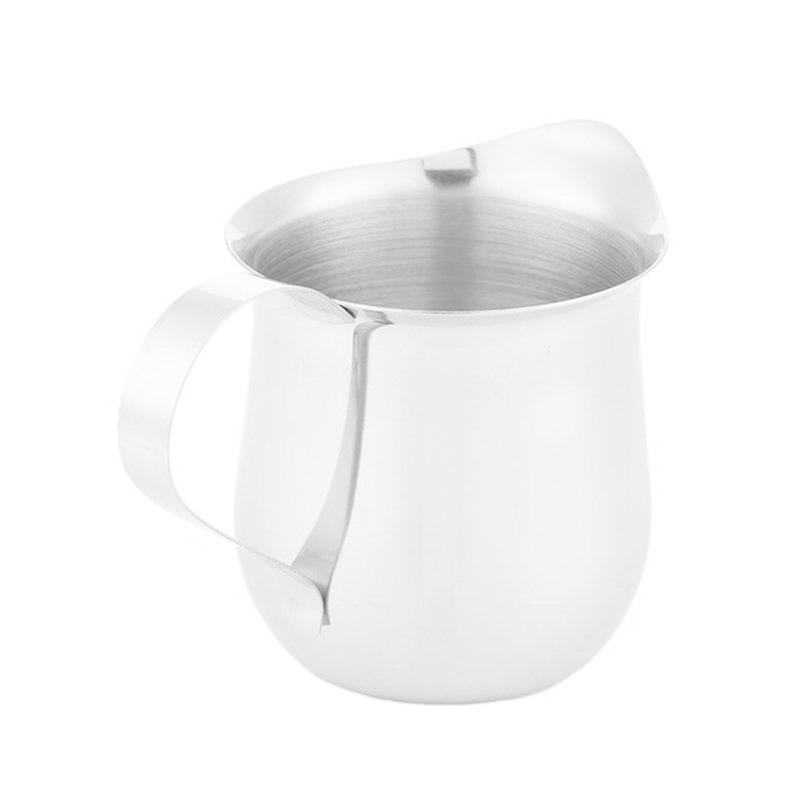 Edelstahl-Latte-Art-Krug, Milchaufschäumkrug, Espresso-Kaffeetasse, Barista-Cappuccino-Tassen