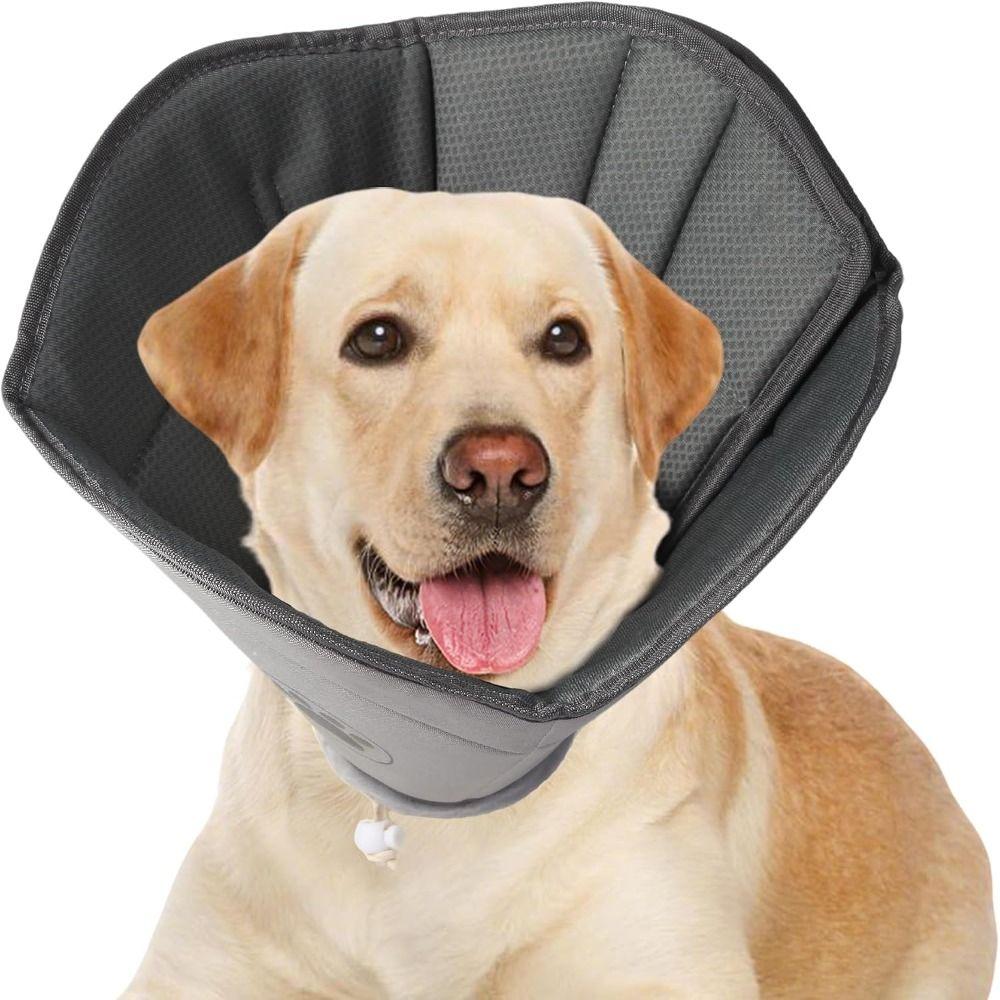 Adjustable Dog Neck Cone Comfortable Fit Neck Protective Circle Wound Recovery Sleeve  Rashes