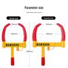 Retractable Universal Car Tire Lock Anti-theft Bull Horn Pliers