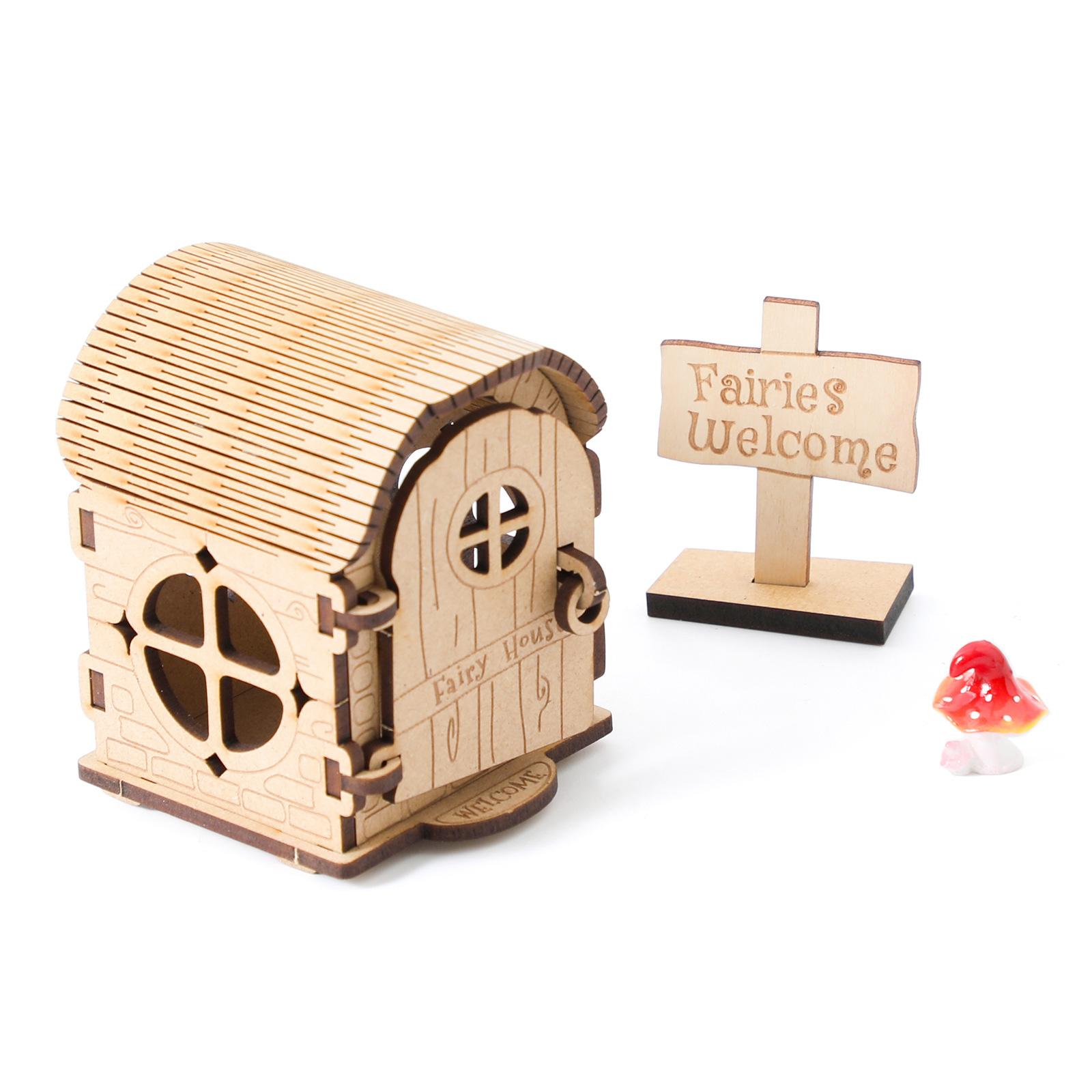 Creative Pretend Play Addition Containing Wooden Dream Home With Easy Connect Together Segments 1
