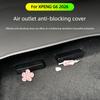 4Pcs For XPENG G6 2026 Protective cover for the air outlet under the seat Anti blockage Air conditioning vent protective cover
