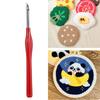 Punch Needle Practical Punch Needle Tool Embroidery Pen with Protective Cover for Embroidery and Crafting Projects
