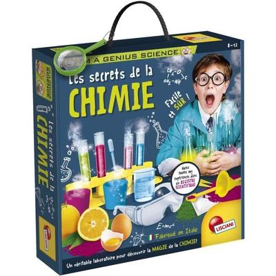 Laboratoř chemie - LISCIANI - Jsem génius - Tajemství chemie - 50 experimentů - Kompletní vybavení - Bezpečné aktivity