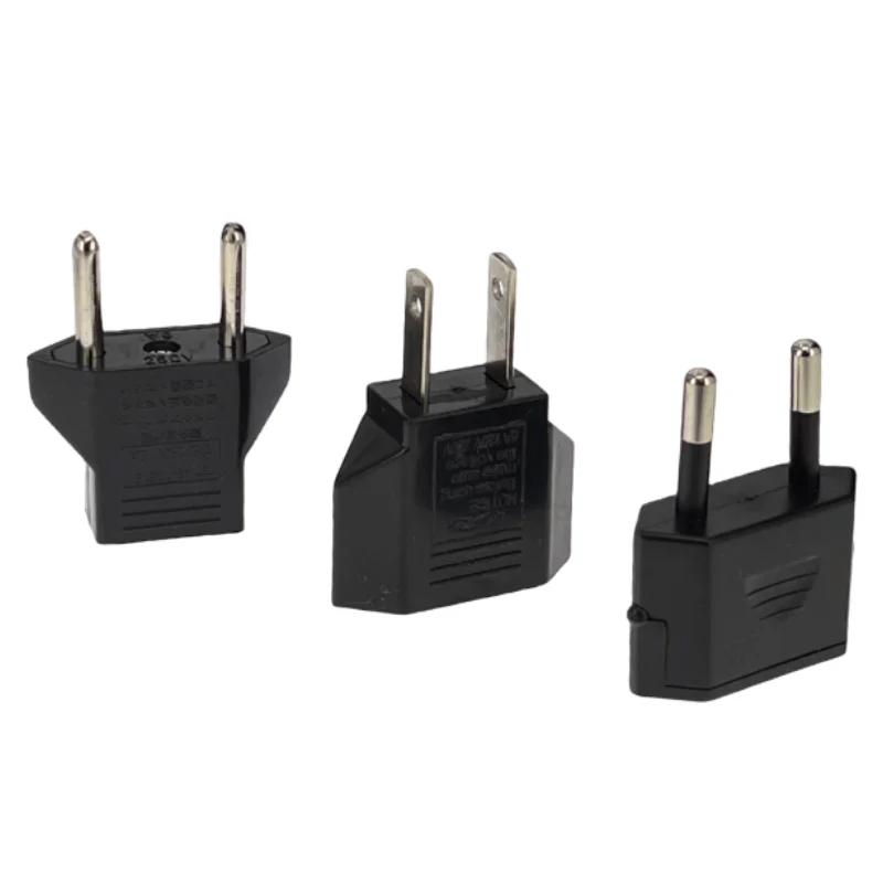 US To EU American Travel Adapter 2 pin 4.0mm European EU To US plug Power adapter Converter Electrical Socket Outlet