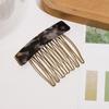 Small Size 7 Teeth Insert Comb Clip Women Hair Styling Hairpins Women Headwear Jewelry Bangs Broken Hair Comb Clip Girls Gifts