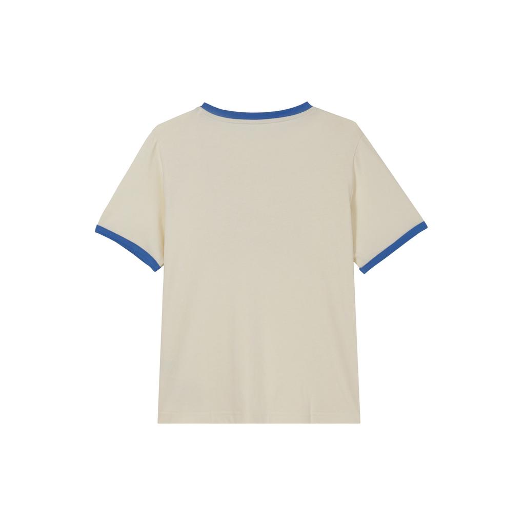 Adidas Neo X Disney Alien Tee With Pixar Three-Eyed Alien Cartoon Print And Colorblock Women Tops Off-White IP9383