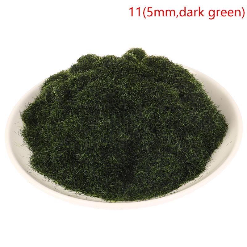 3/5Mm Grass Flock Powder For Artificial Terrain Game Landscape Accessories Fake Grass Sand Table Model Railway Layout