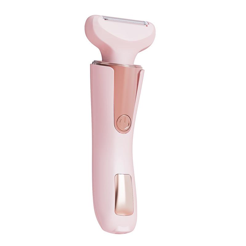 Women's Pink Electric Shaver for Private Parts & Underarms, Wet/Dry Epilator, Rechargeable
