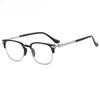 New Unisex Square Glasses For Men Women Metal Frame Glasses Men Anti Blue Presbyopic Glasses 1.0+1.5+2.0+2.5+3.0+3.5+4.0