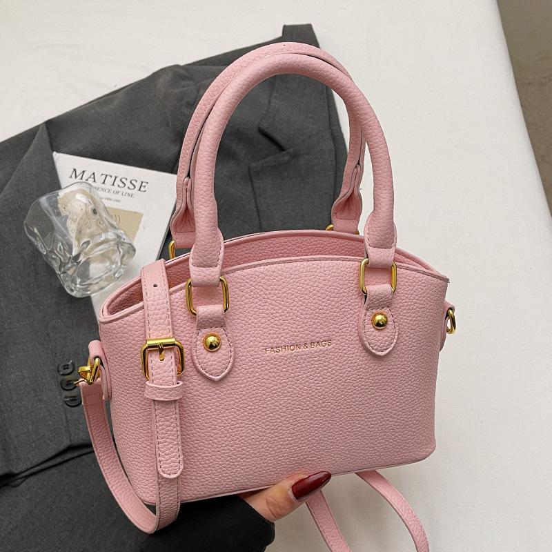 Wholesale New Product Niche Design Simple and Fashionable Portable Bucket Bag Women's Commuting Temperament Versatile Messenger Bag