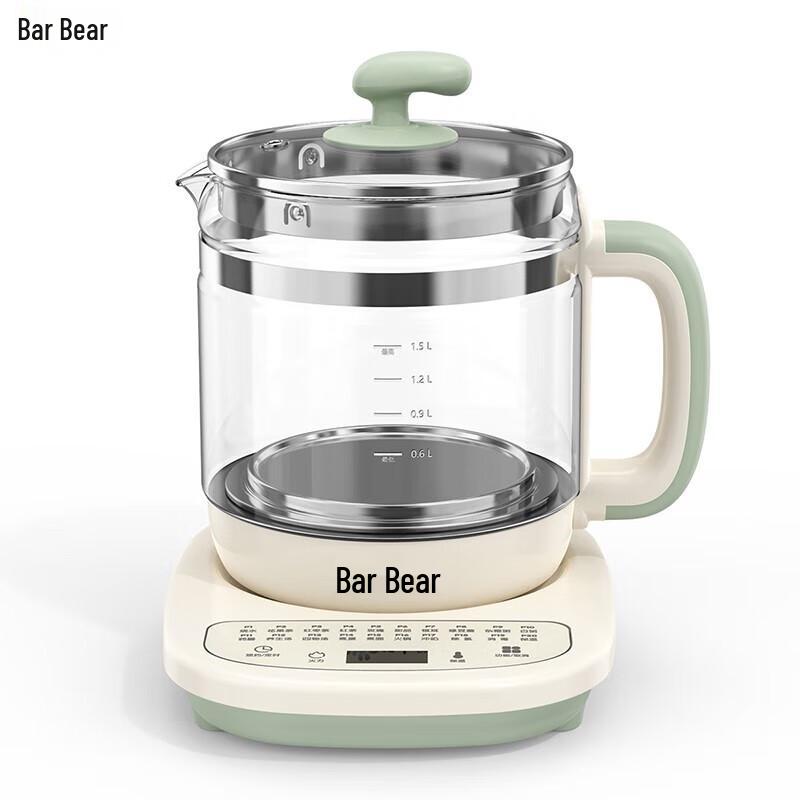 Bear Multifunctional Health Pot & Electric Kettle 1.5L CN plug (adapter included)