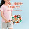 Kids Fiberglass Pickleball Paddle Set Cartoon Outdoor Parent-Child Interactive Sports Game