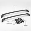 Black Aluminum Alloy Crossbars for 2014-2019 Highlander