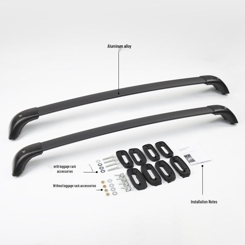 Black Aluminum Alloy Crossbars for 2014-2019 Highlander