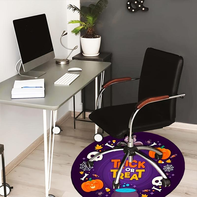 

1pc Office Carpet Chair Mats Halloween Party Invitation Perfect for Decorating Office Chairs, Living Rooms, Or Bedrooms.YDT030 80cm by 80cm