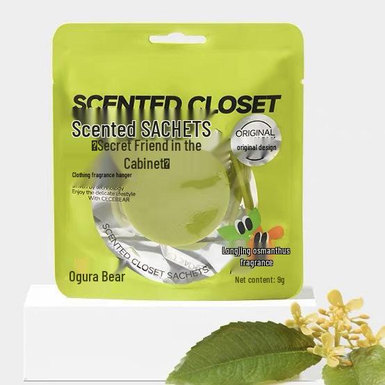 Xiaocangxiong Longjing Osmanthus Fragrance Hanger for Deodorizing Wardrobes and Closets