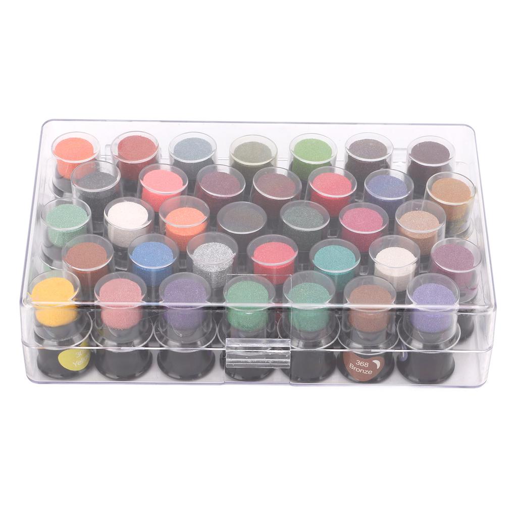 35 Colors Mini DIY Kids Ink Pad Water Based Stamp Pad Cute Broad Bean Shape Fingerprint Ink Pad for