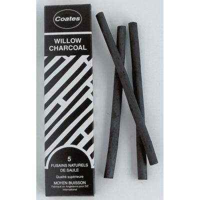 Coates - Medium Bush Fusains Ø 8 Mm 5 Sticks