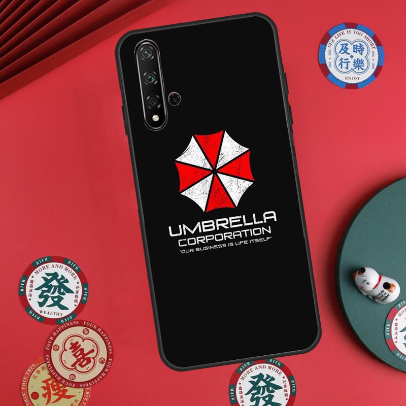 Umbrella Corporation For Huawei Nova 5T 10 9 SE 7i 8i 11i 12i Y73 Y90 Y70 Y72 Y61 Y91 P60 Pro P30 P40 Lite Case
