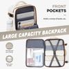 Women's Bag Large Capacity Multifunction Airplane Business Travel Backpack for Men Women Carry-On Laptop School Backpack College