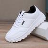Zapatos de Hombre Zapatos Mocasines Suaves Zapatos Casuales Cómodos para Hombre Negro Sólido Blanco Zapatillas de Caminar para Hombre Calzado Tallas Grandes