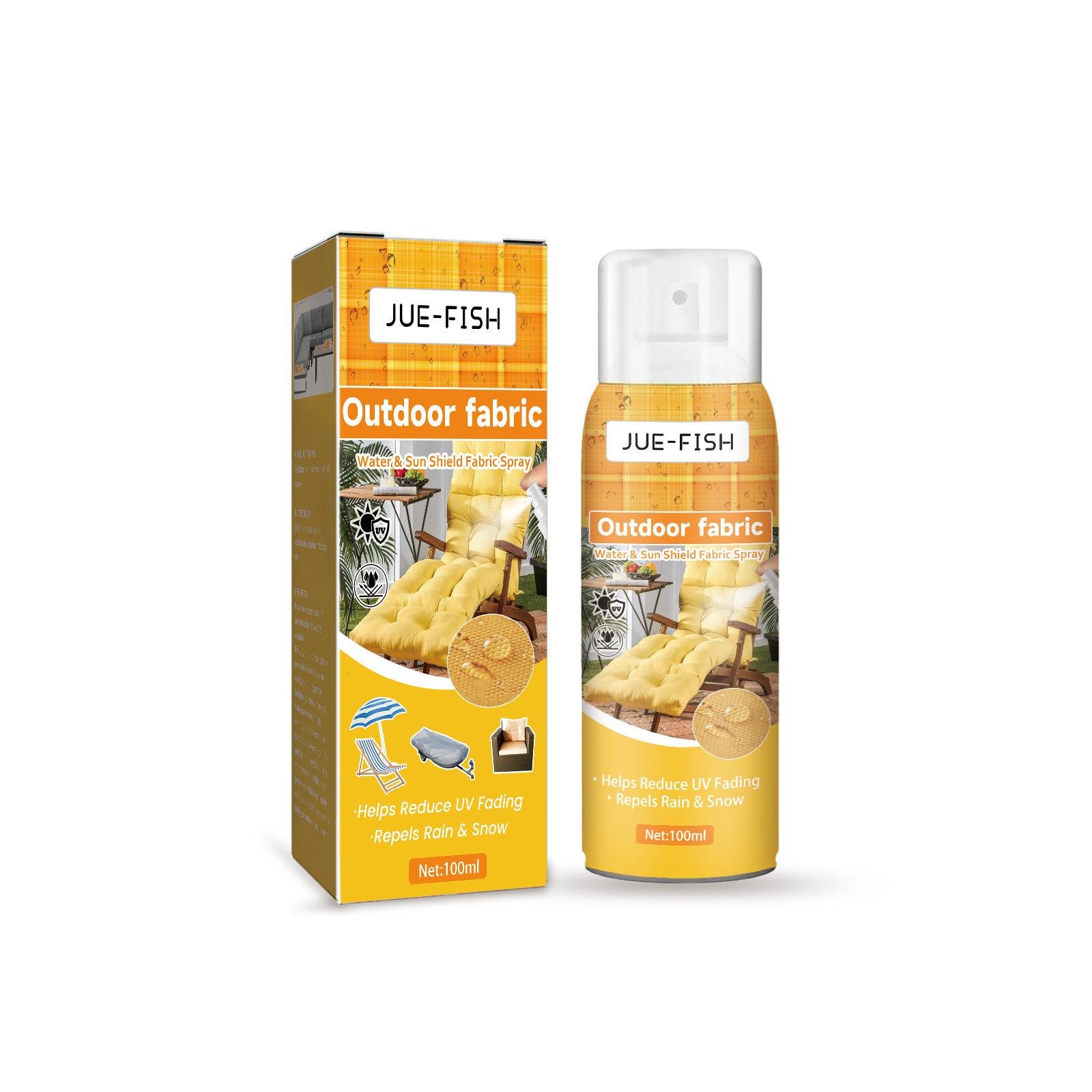 

JUE-FISH открытый водонепроницаемый защитный спрей для ткани, охлаждающий ткань, водонепроницаемая защита, прохладный и освежающий спрей летом 100ml