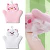 Soft Exfoliating Bath Mitts For Children Ergonomic Design Hypoallergenics Bath Gloves Durability Bathing Accessories