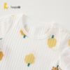 TONGTAI Baby Summer Short Sleeve Cotton Bodysuit