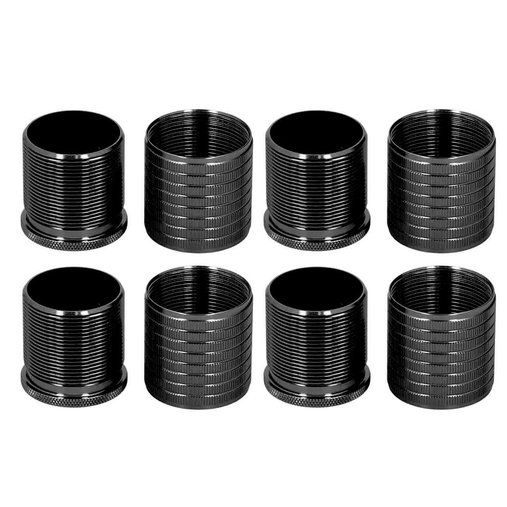 4 Pcs Furniture Riser 43 75mm Adjustable Strong Load Bearing Aluminum Alloy Heavy Duty Bed Riser