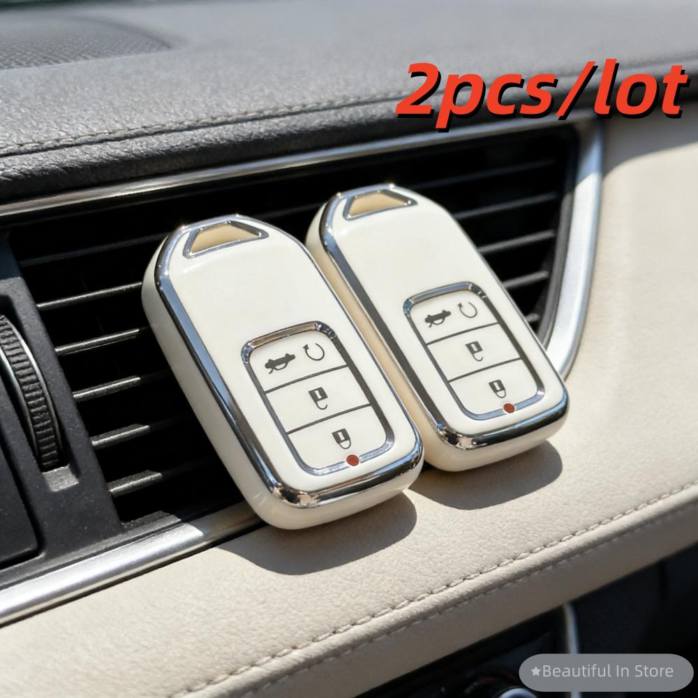 2pcs/lot car key case covers For Ford Mondeo Focus Fusion Fiesta Galaxy Transit 2008 2006 2007 3 Buttons Key FOB Covers
