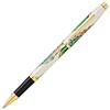 Cross Wanderlust Borneo Rollerball Pen, Water-Based Ink, NAT0755-2, Tropical Rainforest Design, 23KT Gold Plated Appointments, Official Import