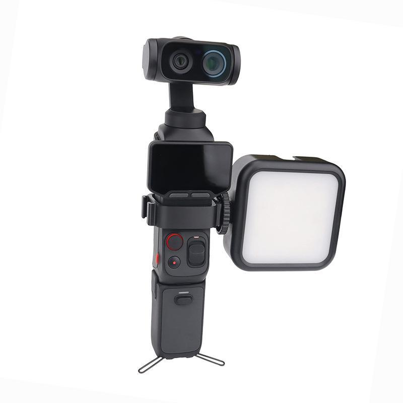 Camera Expansion Housing Case Cage Bracket for Insta360 Luna Ultra Universal Accessory Mount for Vlogger Outdoor Shooting