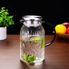 Transparent Glass Kettle High Temperature Resistant Cold Water Kettle Household Hospitality Large Capacity White Juice Cold Water Kettle