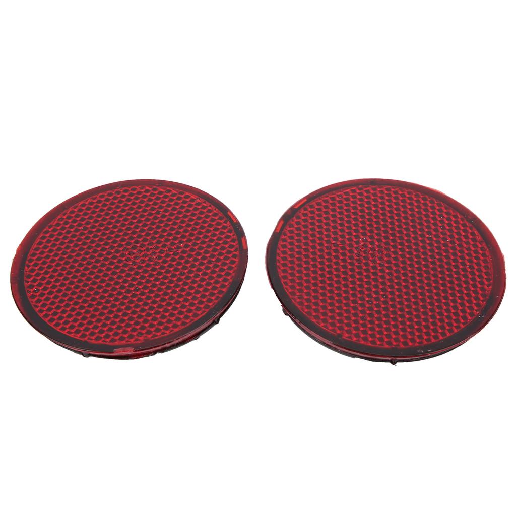 2 STK Bakre Støtfangerreflektor Rund Rød Automodifisering Passer for Nissan QASHQAI 2007‑2015
