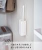 Yamazaki Jitsugyo 5447 Magnetic Handy Wiper Holder White Tower Floating Storage Easy Installation Approx. W6.3XD6.3XH16cm