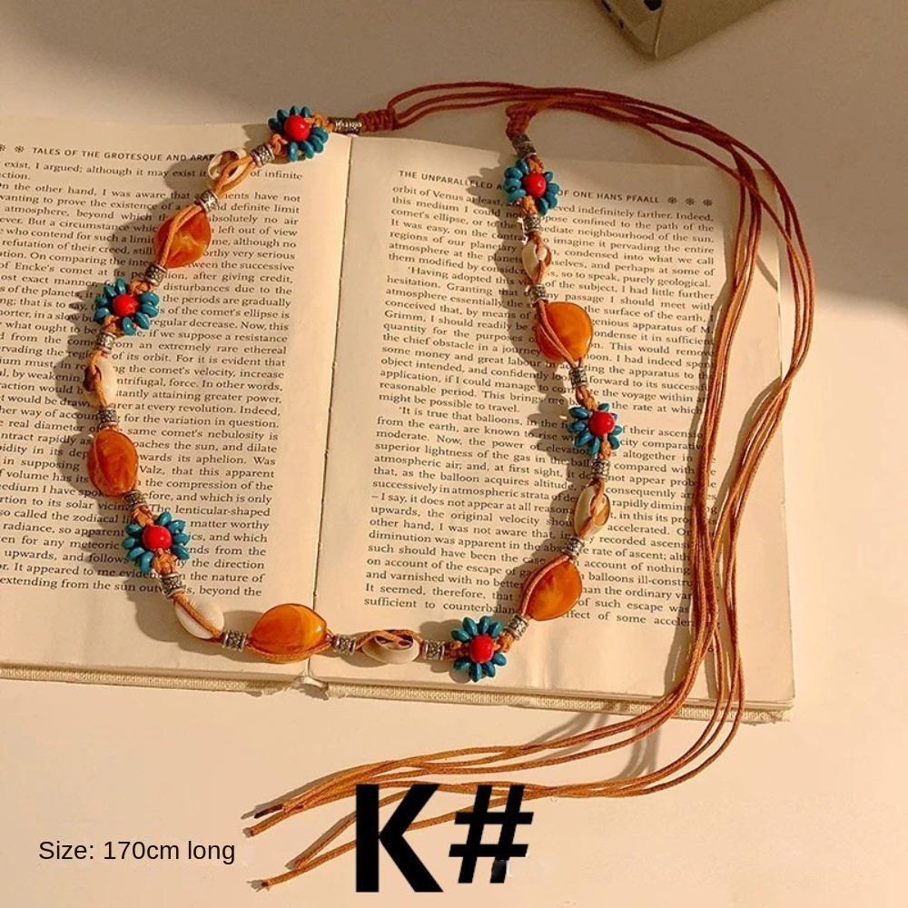 Hand Woven Body Chain Retro Jewelry Accessories New Belt Strap Women