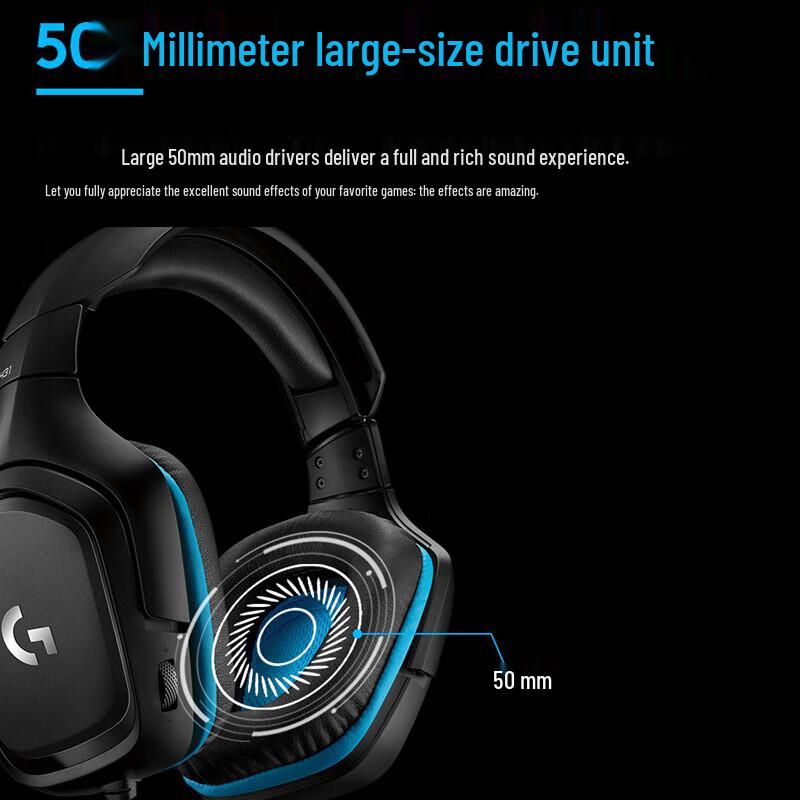 Logitech G431 Wired Gaming Headset
