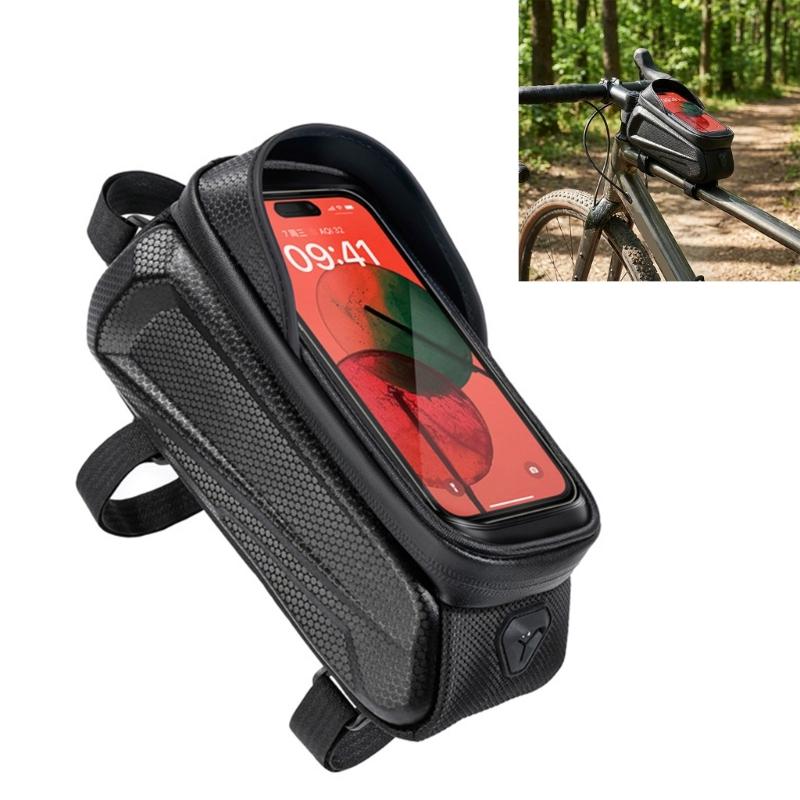 Bicycles Phone Bag Bike Top Front Tube Frame Bags Cycling Front Bag Touch Screens Road Mountain Bike Phone Accessory