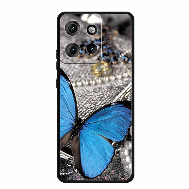 Etui do Motorola Edge 50 Neo Zwierzęta Miękki Silikon TPU Etui na Telefon Tylna Pokrywa Dla Motorola Moto S50 5G Wilk Ochrona Nowe Coque