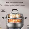 Supor Stainless Steel Double-Layer Steamer & Soup Pot