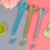 10pcs 0.5mm Creative Plastic Wrench Shape Gel Pen Casual Decompression Signature Pen Gift Gift Special Pen