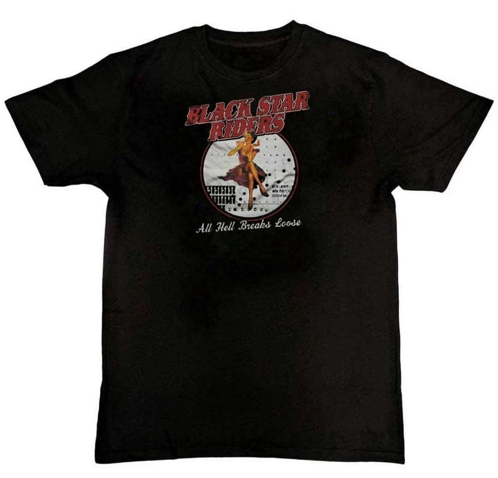 Black Star Riders All Hell Breaks Loose Graphic Mens T-Shirt