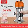 Chuangyi Multi-Function Handheld Router: Edge Trimmer, Engraver, Panel Groover, Woodworking Chamfer Tool