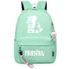 Day Manga Cartoon Goblin'S Tail Print Youth Schoolbag Cute Girl Casual Backpack
