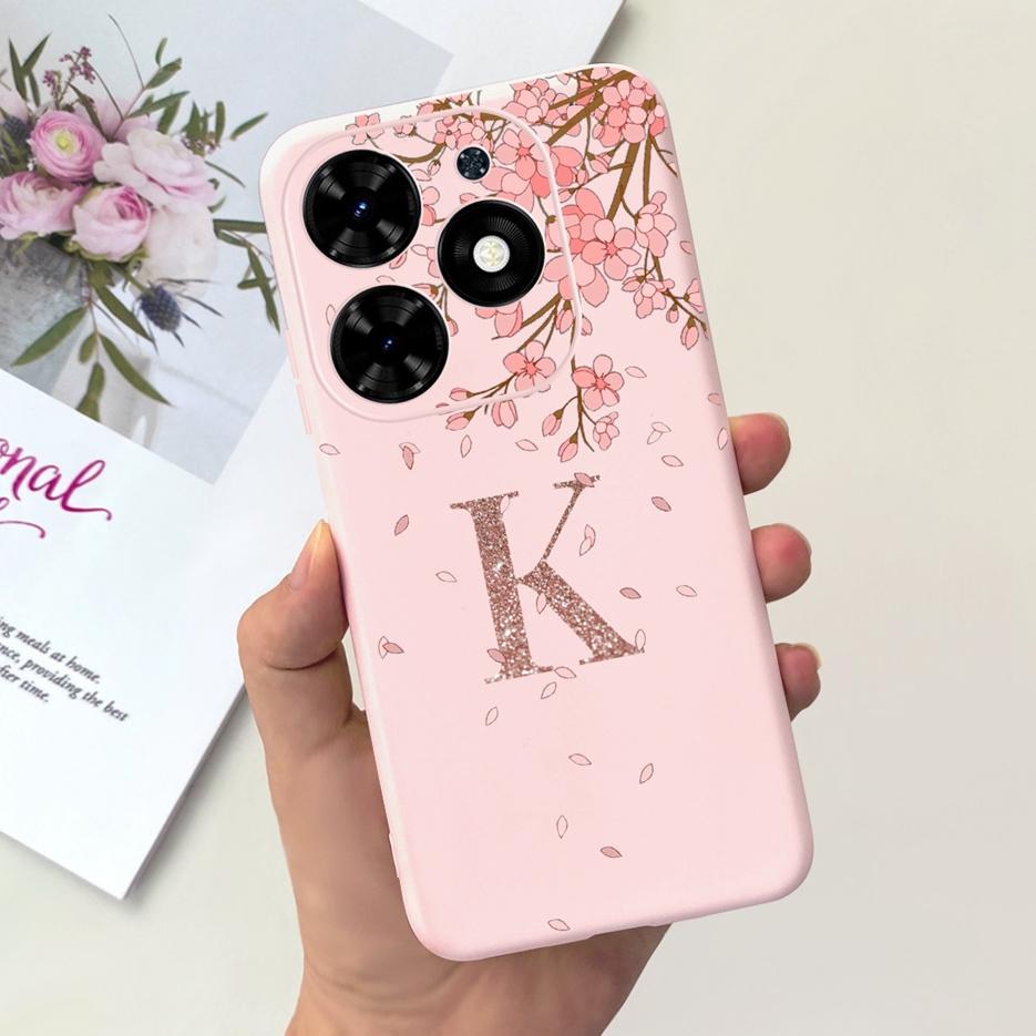 For Infinix Hot 40 Case Infinix Hot 40i Cute Crown Letters Back Cover Phone Case For Infinix Hot 40 Pro Hot40 Hot40i Soft Fundas